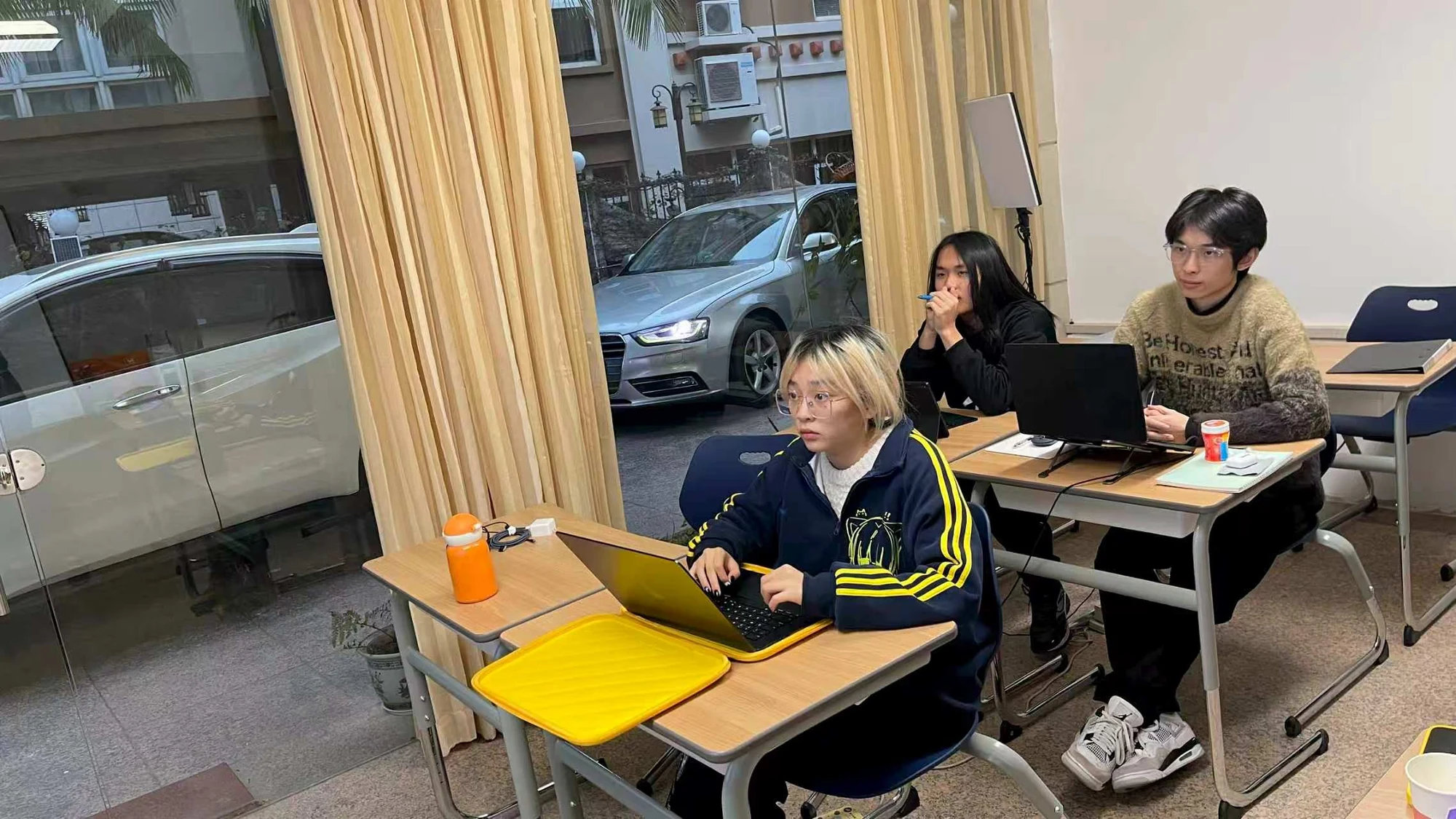 潮思 PTE 课堂的整体训练环境
