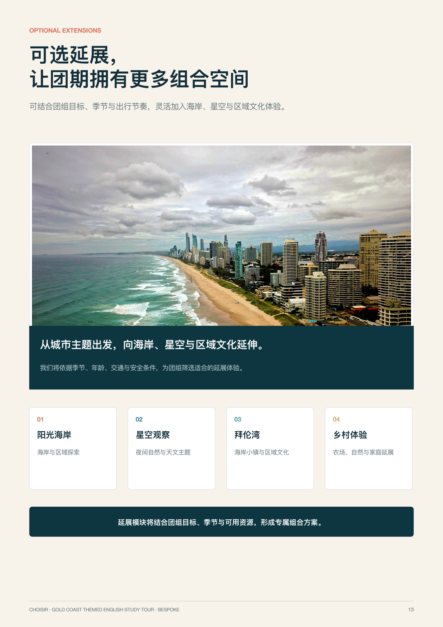 黄金海岸主题英语研学 第 13